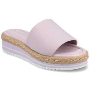 ⭐️ NWT Journee Collection Rosey Wedge Heel Espadrille Sandals in Lilac